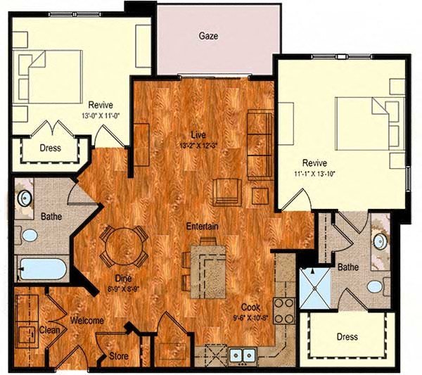 B-4 Floor Plan 11